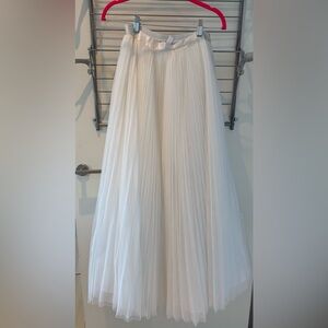 Hutch for Anthropologie White tulle skirt medium